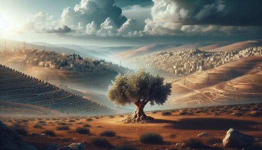 The Lone Olive Tree of the West Ban, Palestine