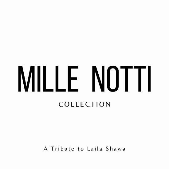 Mille Nottli Collection Limited Edition- Palestinian Kuffiyah Pure Silk Scarves