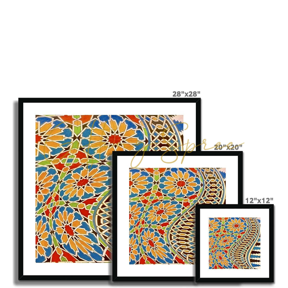 'Andalusia I' Framed & Mounted Print Fine art - Gifting Spree