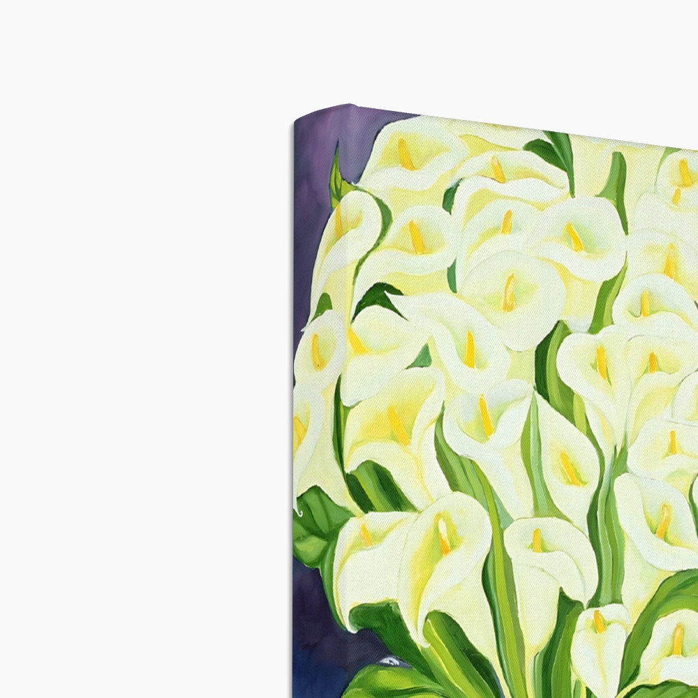 Calla Lilies, 1989 Eco Canvas Fine art kite-909085998 8"x12" / Image Wrap - Gifting Spree