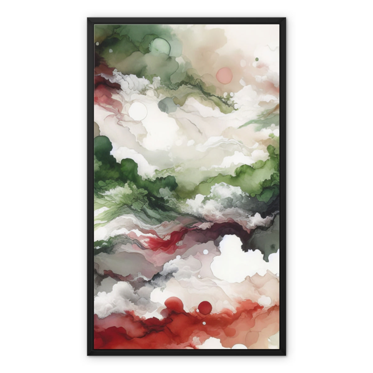 'Canvas of the Cosmos' Framed Canvas Fine art kite-927338059 20"x24" / Black Frame / Image Wrap - Gifting Spree