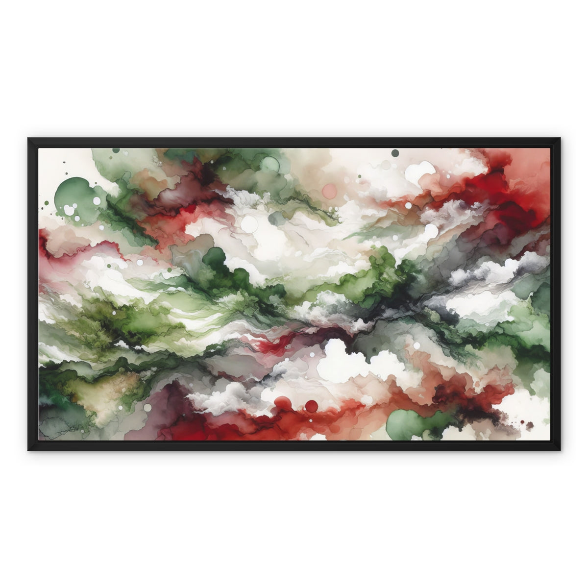 'Canvas of the Cosmos' Framed Canvas Fine art kite-927338061 24"x20" / Black Frame / Image Wrap - Gifting Spree