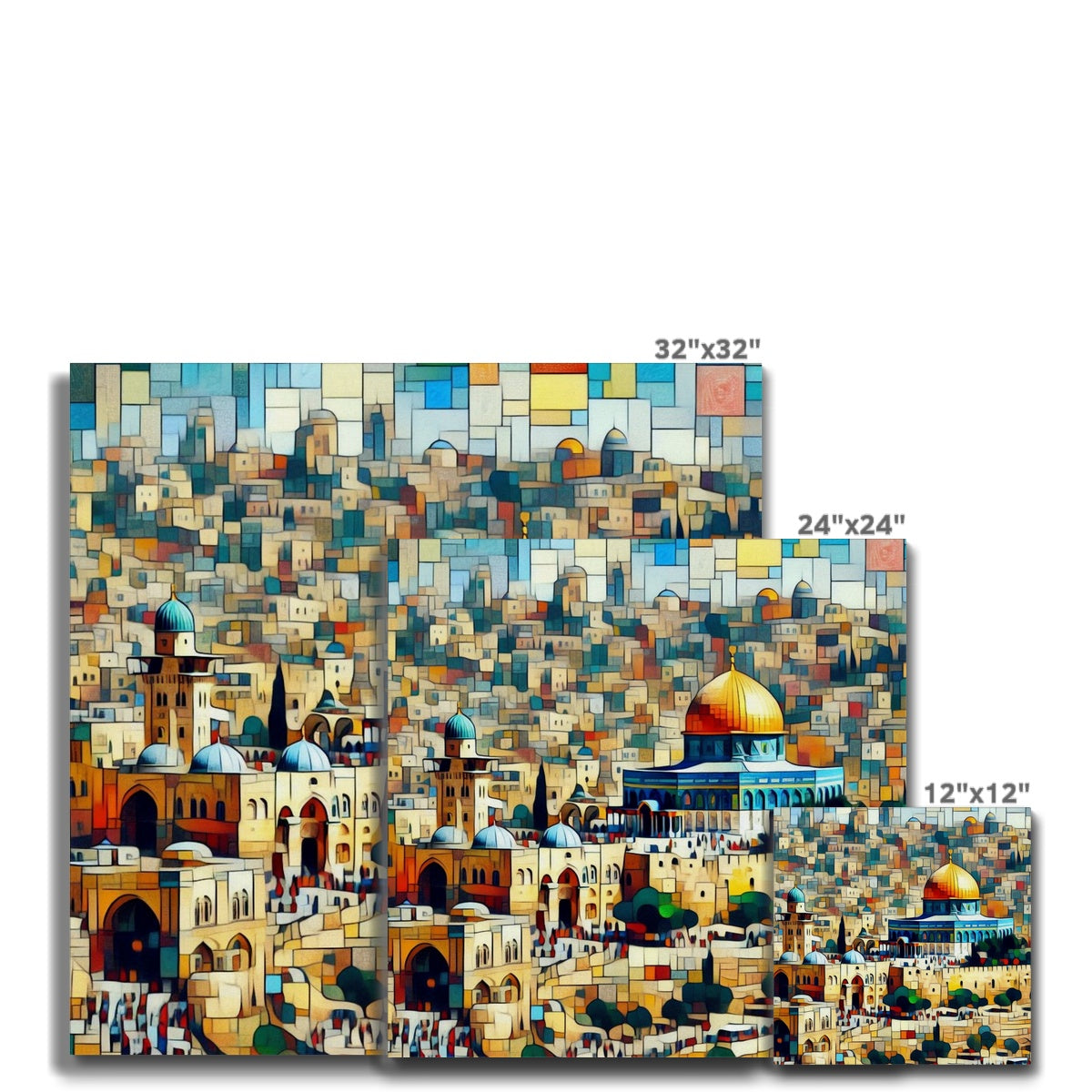 'City of Peace' Canvas Fine art - Gifting Spree