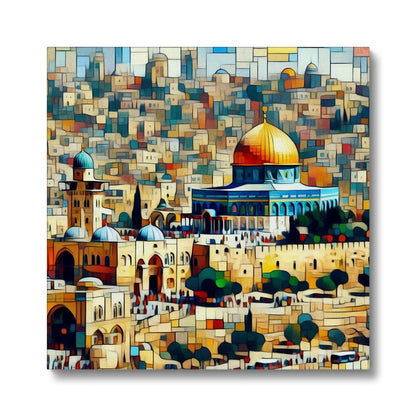 'City of Peace' Eco Canvas Fine art kite-927112193 16"x16" / Image Wrap - Gifting Spree