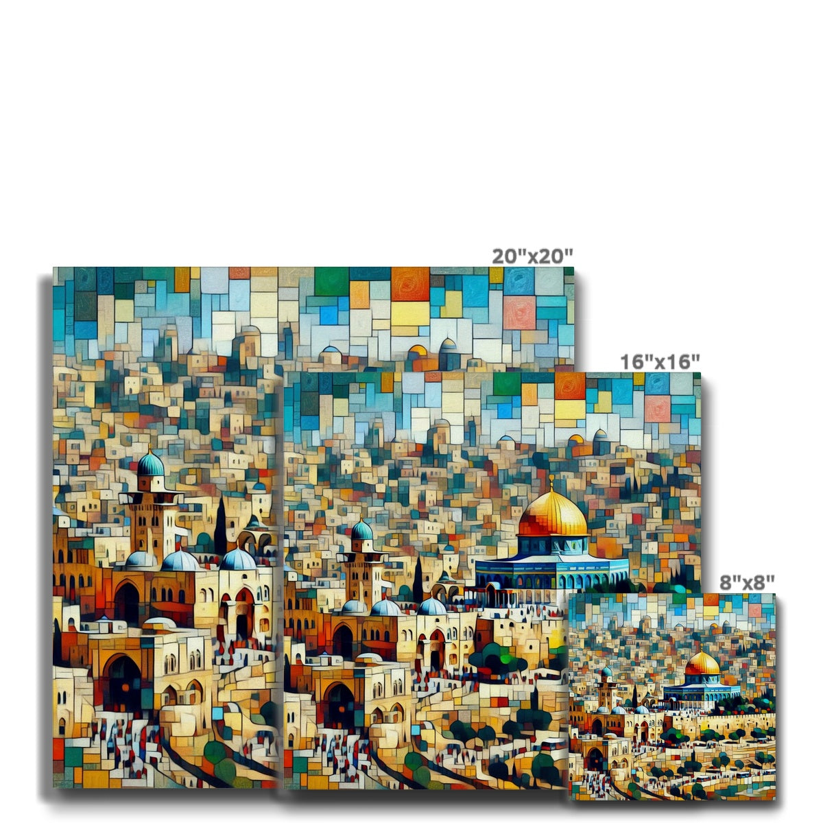 'City of Peace' Eco Canvas Fine art - Gifting Spree