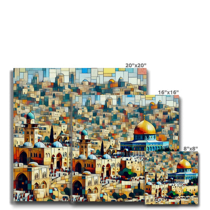 'City of Peace' Eco Canvas Fine art - Gifting Spree