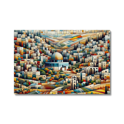 'Dome of The Rock' Canvas Fine art kite-927758849 30"x20" / Image Wrap - Gifting Spree