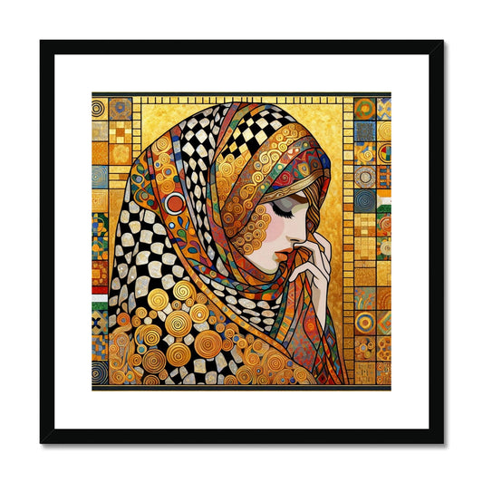 'Dream Wrap' Framed & Mounted Print Fine art kite-925177835 20"x20" / Black Frame - Gifting Spree