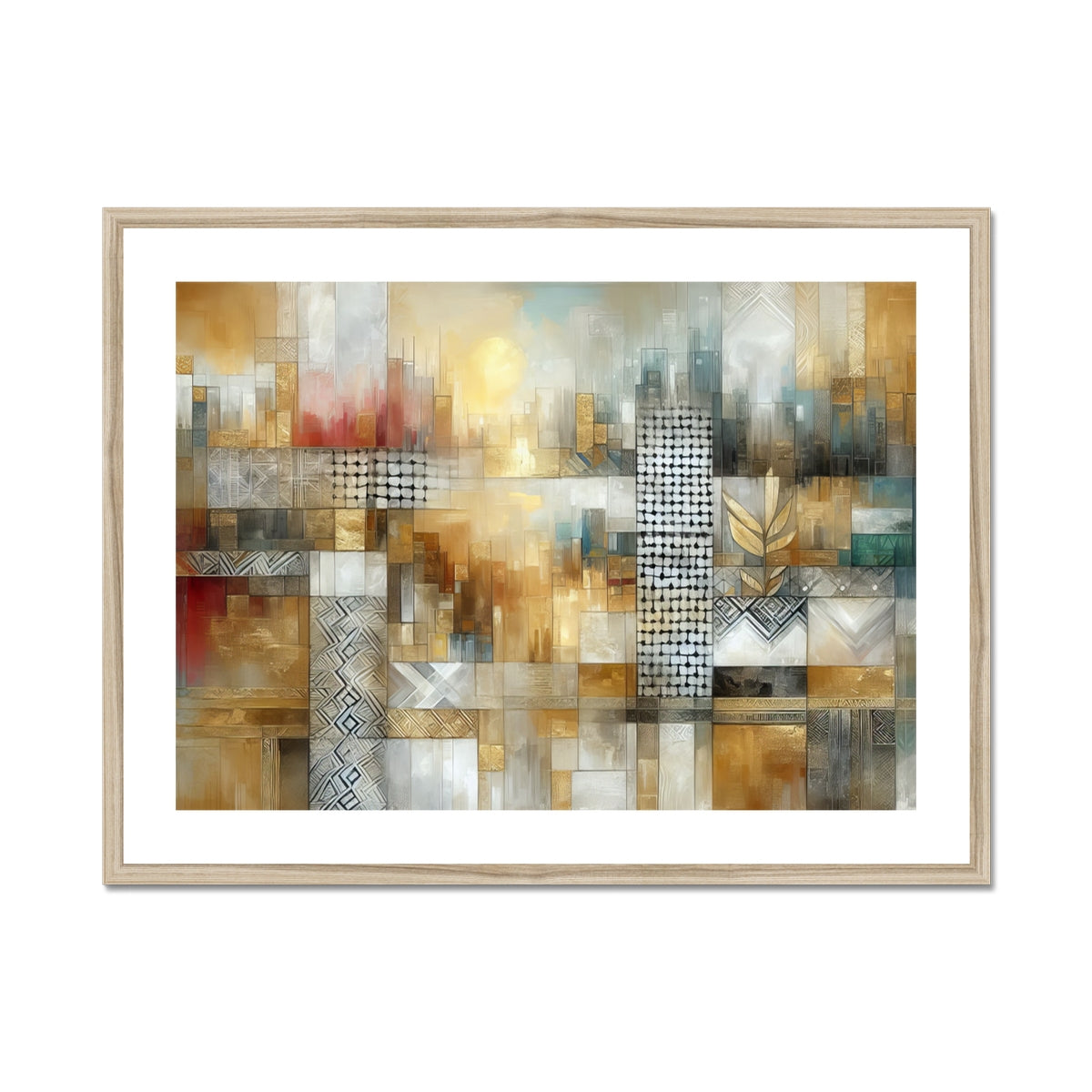 'Evolution' Framed & Mounted Print Fine art kite-927149699 32"x24" / Natural Frame - Gifting Spree