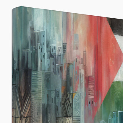 'Gaza - Seven Layers' Canvas Fine art - Gifting Spree