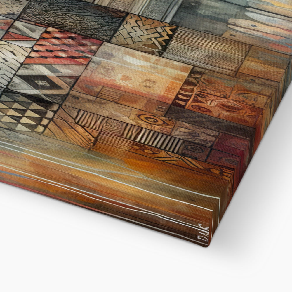 'Gaza - Seven Layers' Canvas Fine art - Gifting Spree