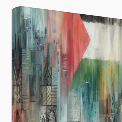 'Gaza - Seven Layers' Eco Canvas Fine art - Gifting Spree