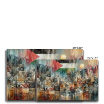 'Gaza - Seven Layers' Eco Canvas Fine art - Gifting Spree