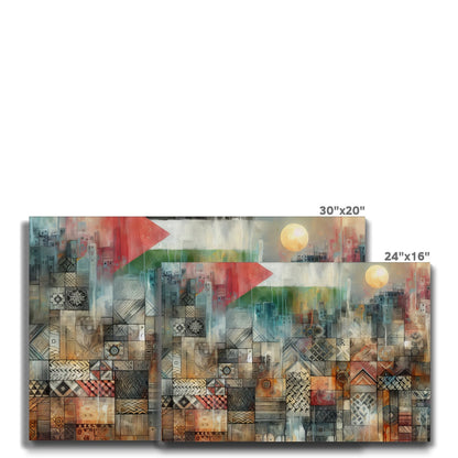 'Gaza - Seven Layers' Eco Canvas Fine art - Gifting Spree