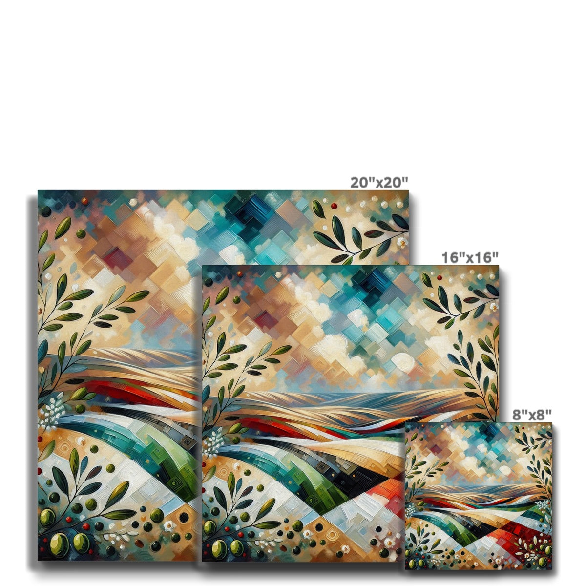 'Glorious Hills' Eco Canvas Fine art - Gifting Spree