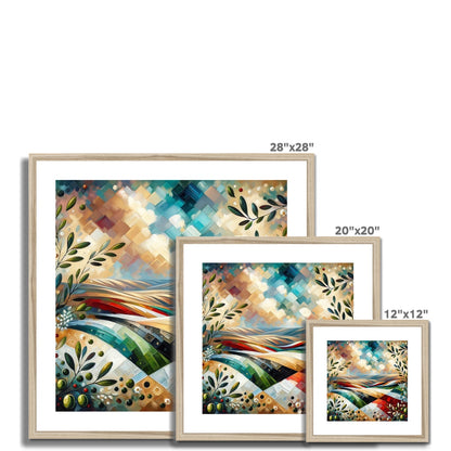 'Glorious Hills' Framed & Mounted Print Fine art - Gifting Spree