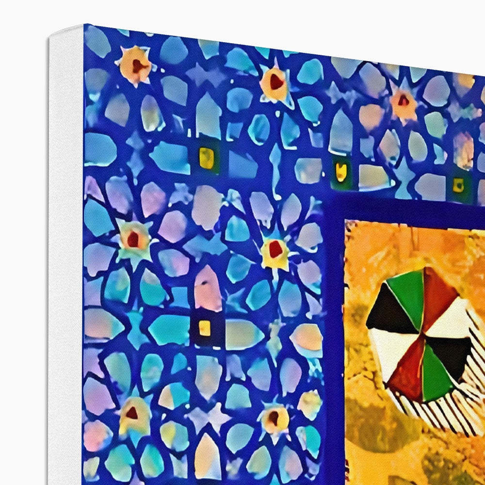 Canvas Print - Laila Shawa's ‘Handala and the Kite’ 'Handala and the Kite' Canvas Art Print Fine art - Gifting Spree