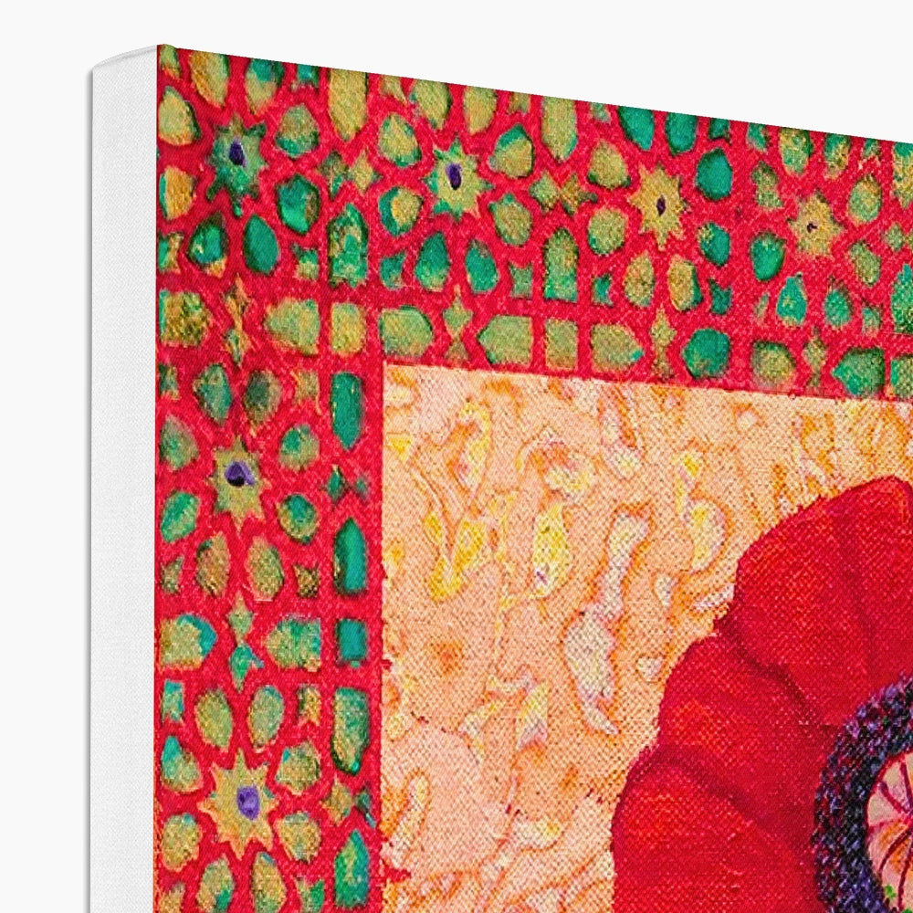 'Handala and The Poppy' Canvas Fine art - Gifting Spree