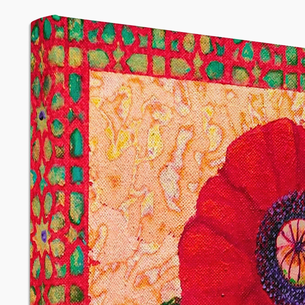 'Handala and The Poppy' Canvas Fine art - Gifting Spree