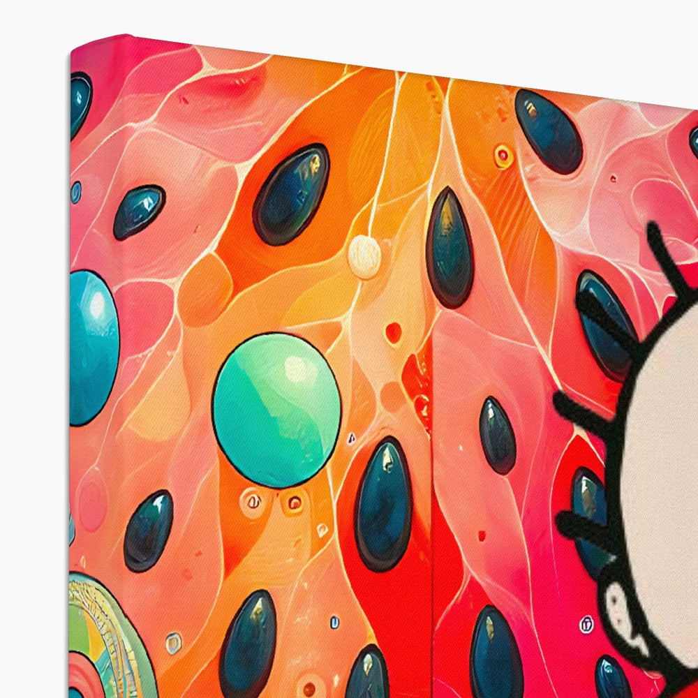 Handala Planet Canvas Fine art - Gifting Spree