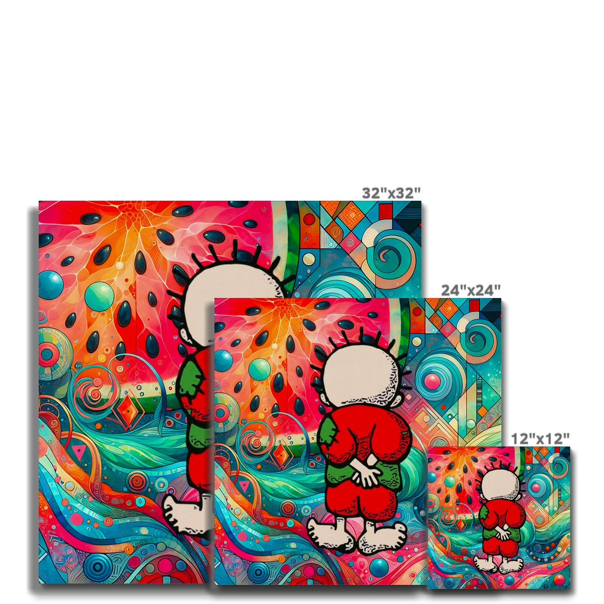 Handala Planet Canvas Fine art - Gifting Spree