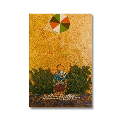 'Handala & The Kite Flying High' Eco Canvas Fine art kite-919165673 16"x24" / Image Wrap - Gifting Spree