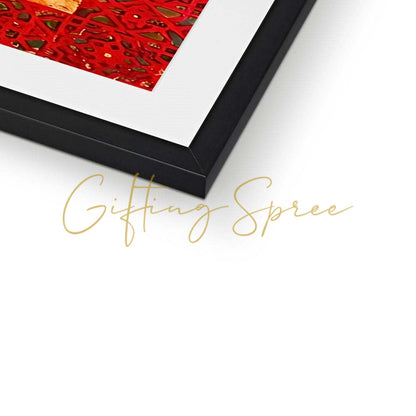 'Handala & The Pomegranate' Framed & Mounted Print Fine art - Gifting Spree