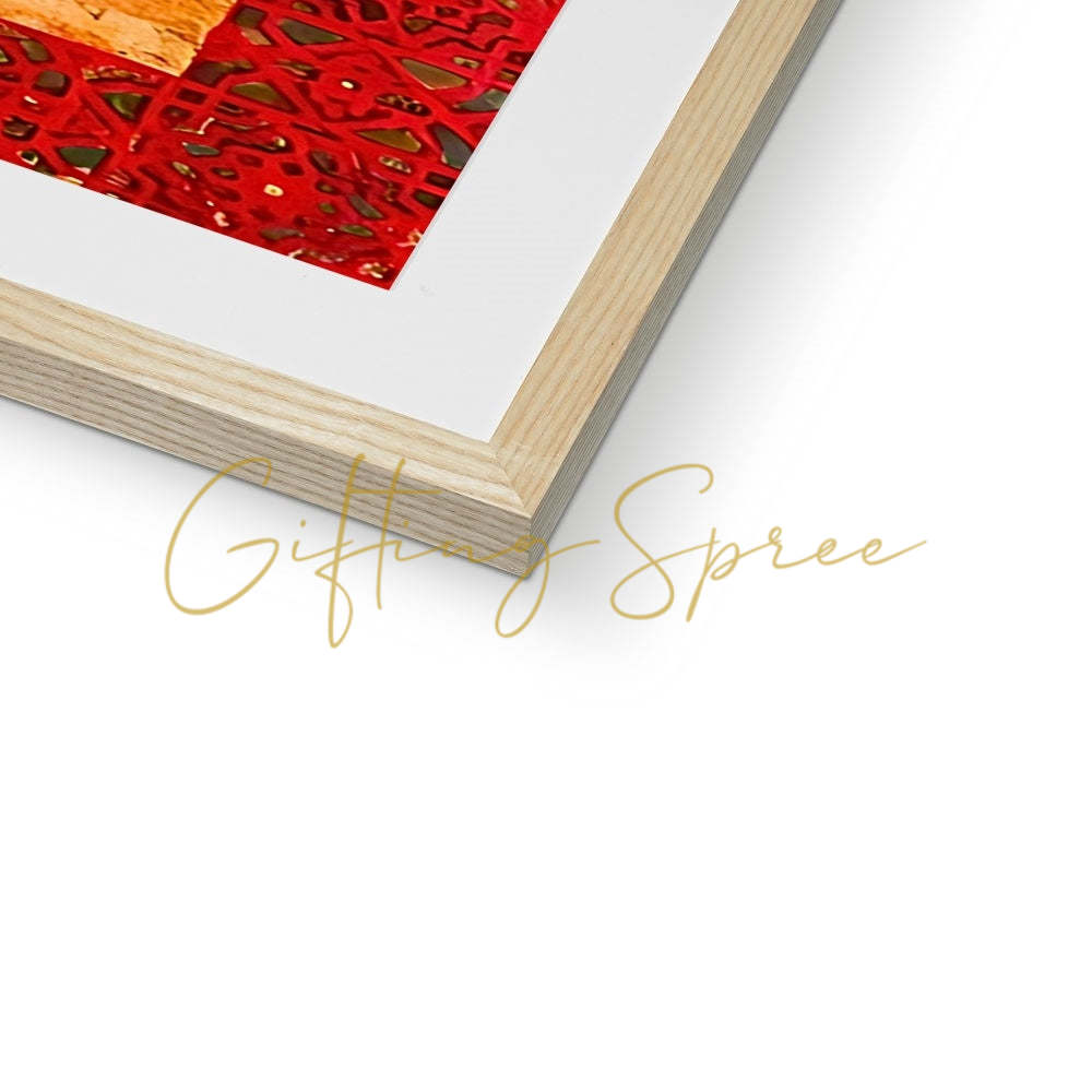 'Handala & The Pomegranate' Framed & Mounted Print Fine art - Gifting Spree