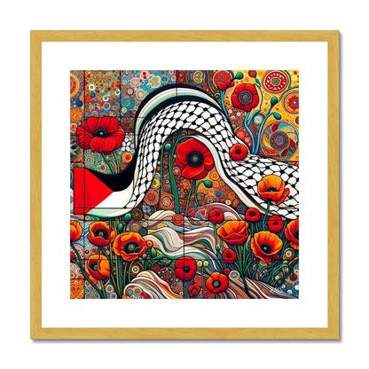 'Identity' Antique Framed & Mounted Print Fine art kite-927557271 20"x20" / Gold Frame - Gifting Spree