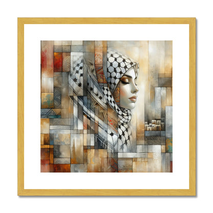 'Inception' Antique Framed & Mounted Print Fine art kite-927561261 20"x20" / Gold Frame - Gifting Spree