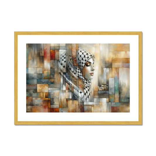 'Inception' Antique Framed & Mounted Print Fine art kite-927561269 28"x20" / Gold Frame - Gifting Spree