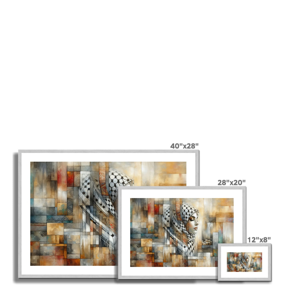 'Inception' Antique Framed & Mounted Print Fine art - Gifting Spree