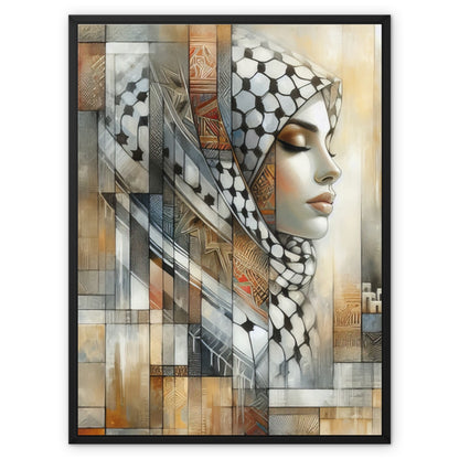 'Inception' Framed Canvas Fine art kite-927561609 24"x32" / Black Frame / Image Wrap - Gifting Spree