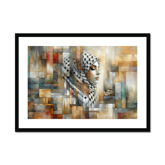 'Inception' Framed & Mounted Print Fine art kite-927561135 28"x20" / Black Frame - Gifting Spree