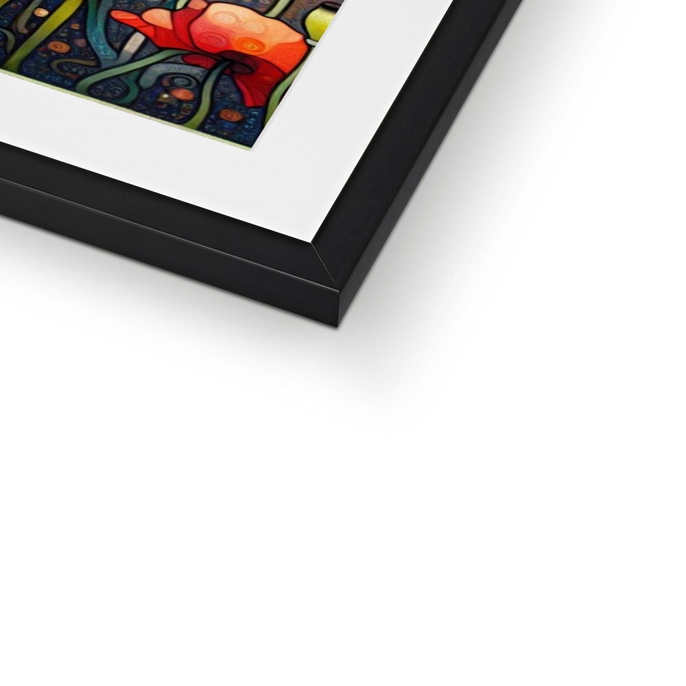 'Mother and Poppies' Framed & Mounted Print Fine art - Gifting Spree