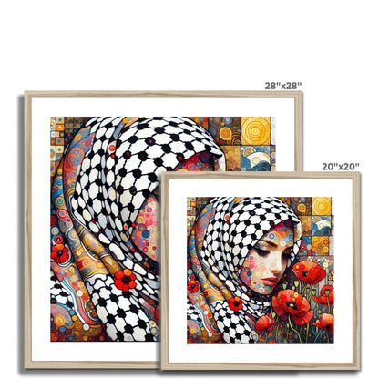 'Mother and Poppies' Framed & Mounted Print Fine art - Gifting Spree