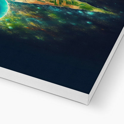 'Palestine Galaxy' Canvas Print Fine art - Gifting Spree