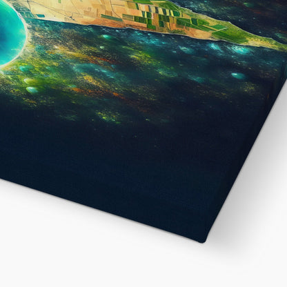 'Palestine Galaxy' Canvas Print Fine art - Gifting Spree