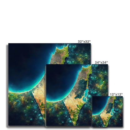 'Palestine Galaxy' Canvas Print Fine art - Gifting Spree