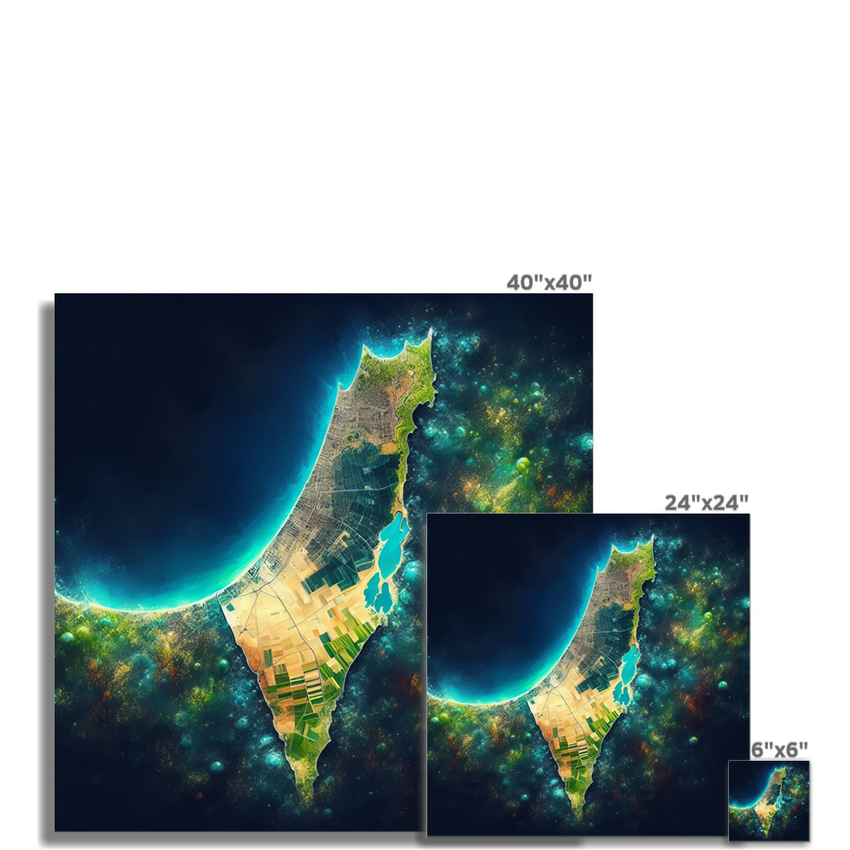 'Palestine Galaxy' Photo Art Print Fine art - Gifting Spree