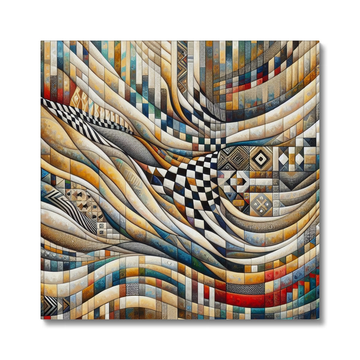 'Palestinian DNA' Canvas Fine art kite-927094036 24"x24" / Image Wrap - Gifting Spree