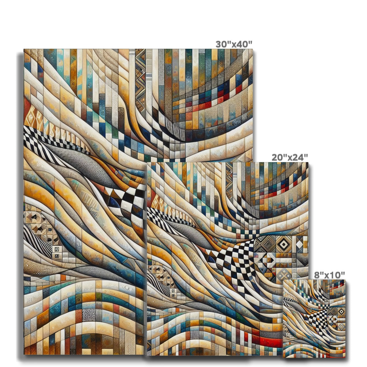 'Palestinian DNA' Canvas Fine art - Gifting Spree