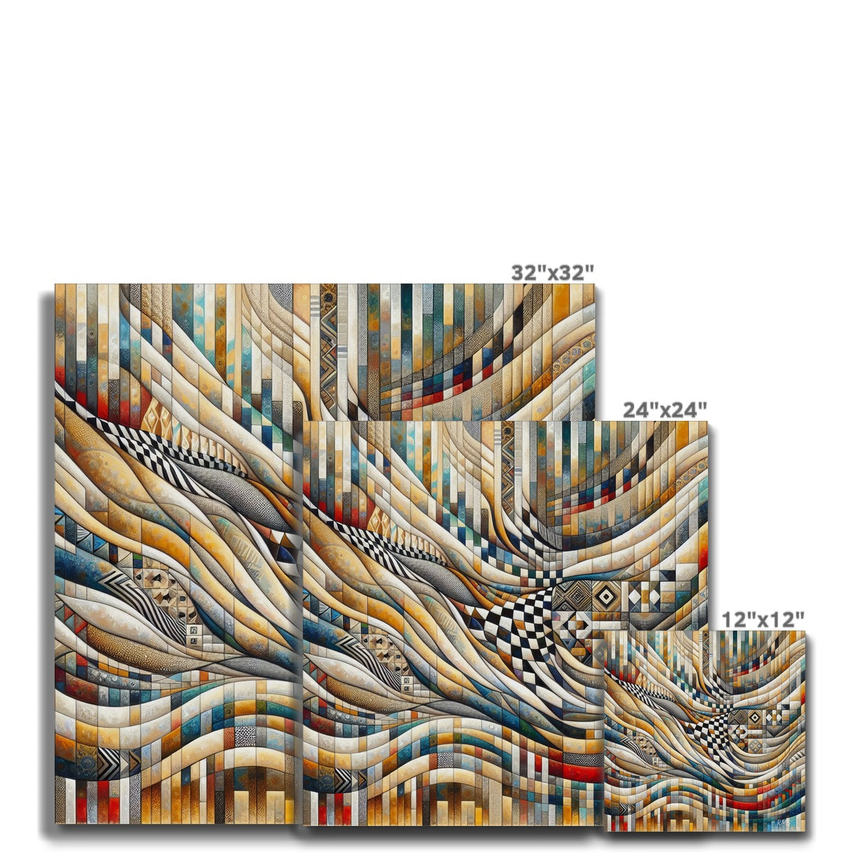 'Palestinian DNA' Canvas Fine art - Gifting Spree