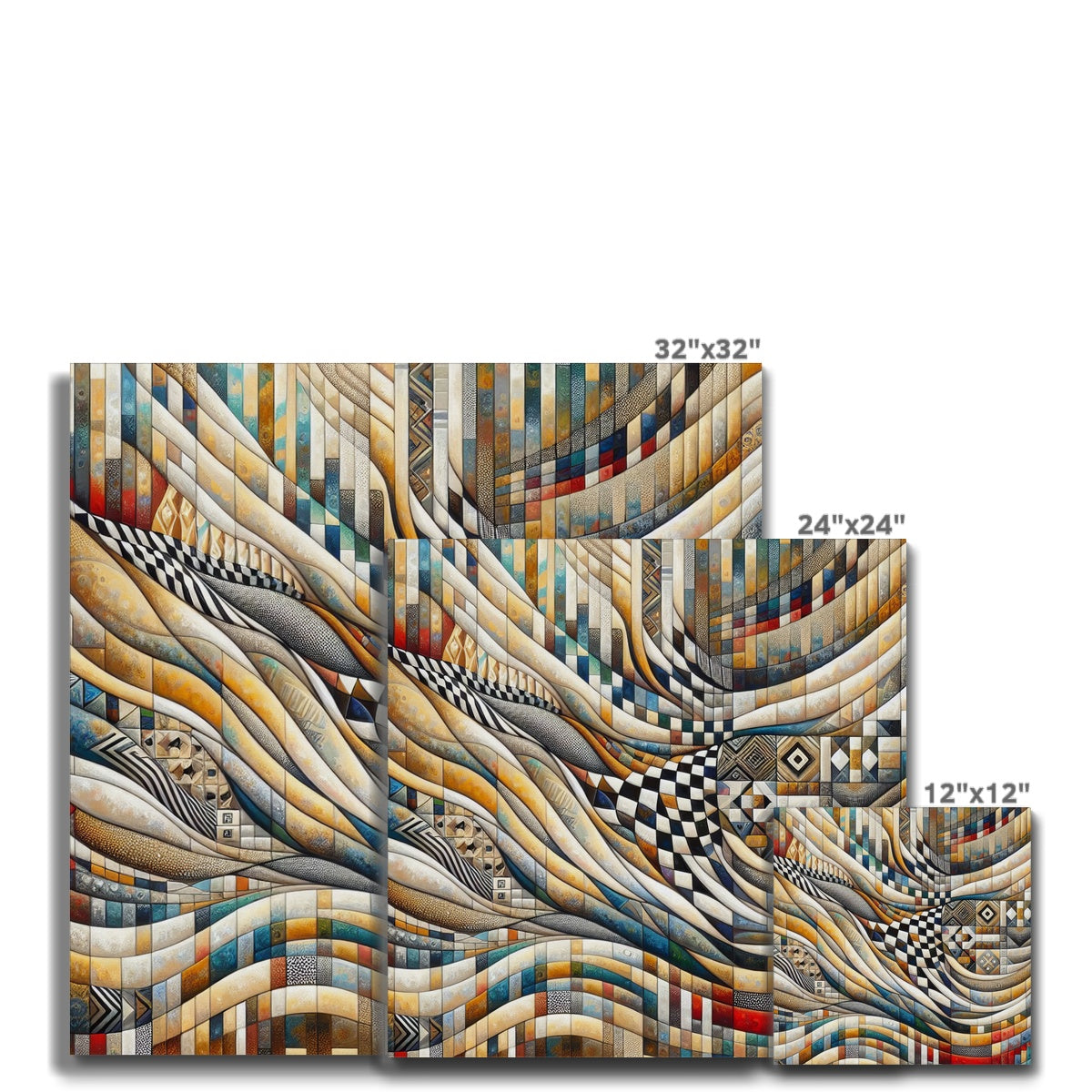 'Palestinian DNA' Canvas Fine art - Gifting Spree