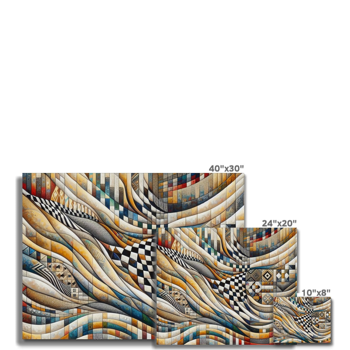 'Palestinian DNA' Canvas Fine art - Gifting Spree