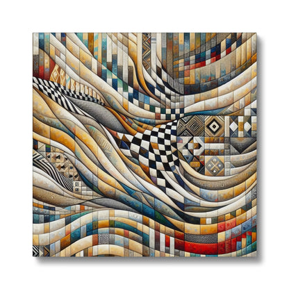 'Palestinian DNA' Eco Canvas Fine art kite-927094238 16"x16" / Image Wrap - Gifting Spree