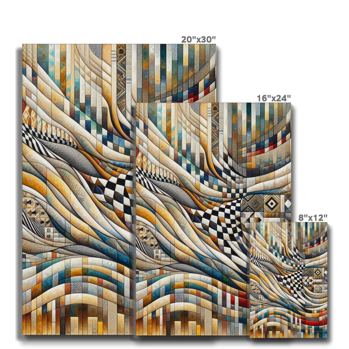 'Palestinian DNA' Eco Canvas Fine art - Gifting Spree