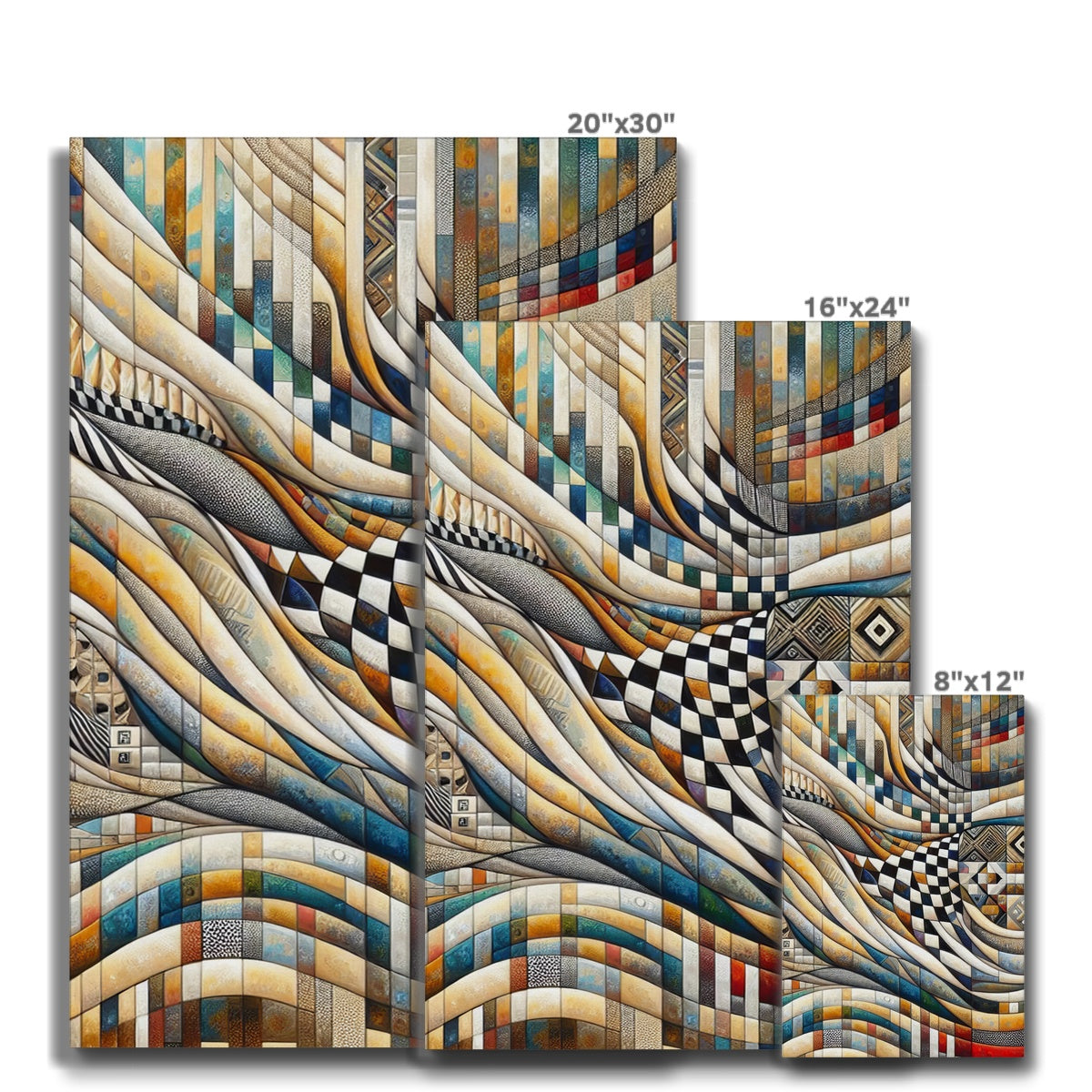 'Palestinian DNA' Eco Canvas Fine art - Gifting Spree