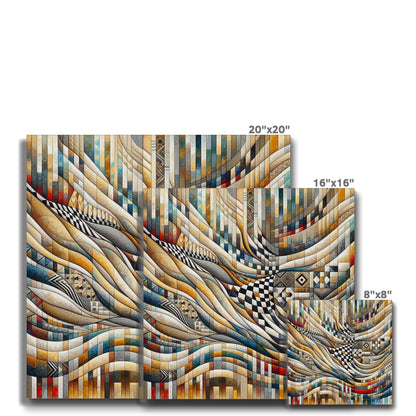 'Palestinian DNA' Eco Canvas Fine art - Gifting Spree