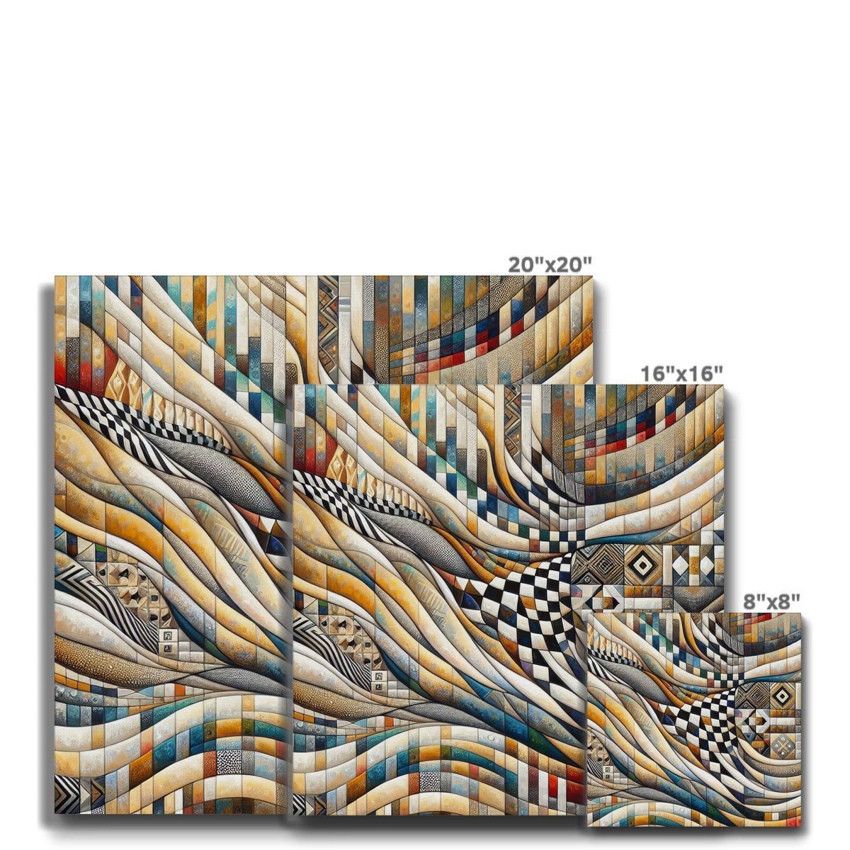 'Palestinian DNA' Eco Canvas Fine art - Gifting Spree